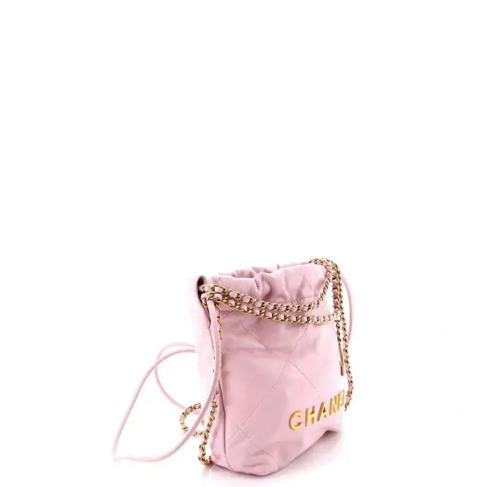 Chanel 22 Chain Hobo Quilted Calfskin #242425C50B